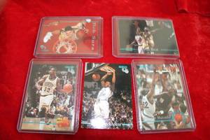 lot 70 image: Basket Ball Rookie Cards including Travis Best and Jerry Stackhouse