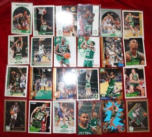 lot 298 image: Boston Celtics Basket Ball Trading Cards