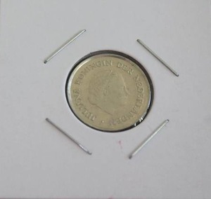 lot 265 image: 1974 Netherlands 25 Cent Piece