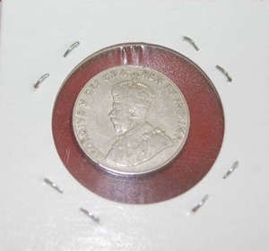 lot 437 image: 1929 Canadian 5 Cent Coin