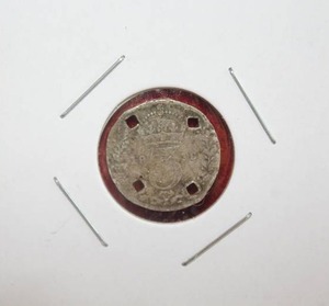 lot 414 image: Silver Britsh George the Fifth 3 Pence Coin