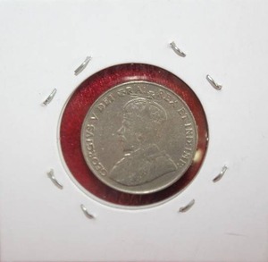 lot 410 image: 1936 Canadian 5 Cent Piece