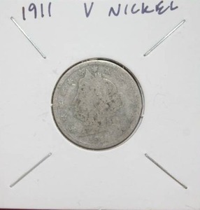 lot 59 image: 1911 Liberty V Nickel