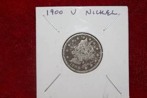 lot 103 image: 1900 Liberty V Nickel