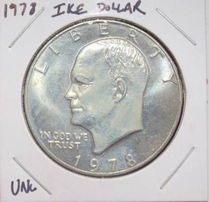 lot 149 image: 1978 Eisenhower Ike Dollar