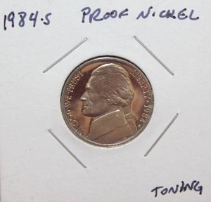 lot 237 image: 1984 S Jefferson Nickel Proof