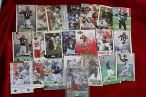 lot 50 image: Rookie Football Trading Cards