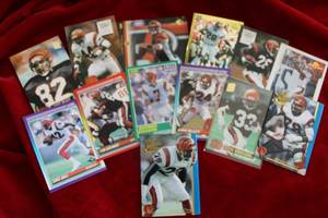 lot 396 image: Cinncinati Bengals Football Trading Cards
