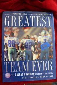 lot 391 image: 2007 Dallas Cowboys Greatest Team Ever Hardback Book