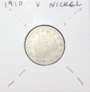 lot 392 image: 1910 Liberty V Nickel