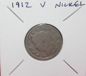 lot 448 image: 1912 Liberty V Nickel