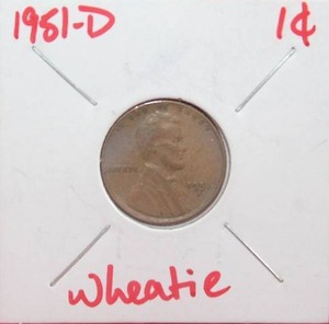 lot 453 image: 1951 D Wheat Cent