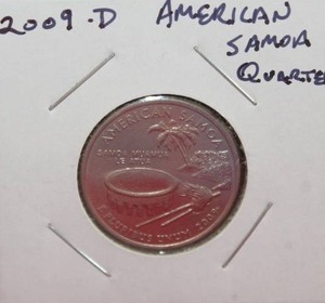 lot 415 image: 2009 D American Samoa Quarter