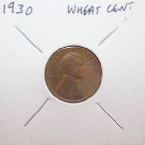 lot 348 image: 1930 Wheat Cent