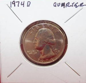 lot 342 image: 1974 D Washington Quarter