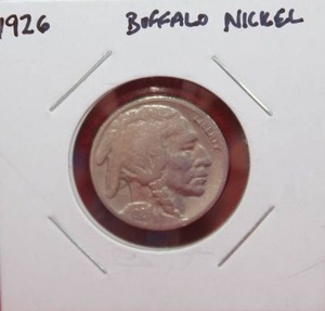 lot 268 image: 1926 Buffalo Nickel