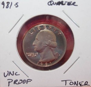 lot 139 image: 1981 S Washington Quarter Proof