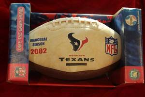 lot 228 image: Collectible Houston Texans Football