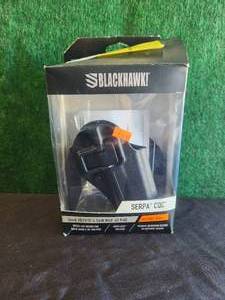 lot 2 image: Blackhawk hip carry-right holster