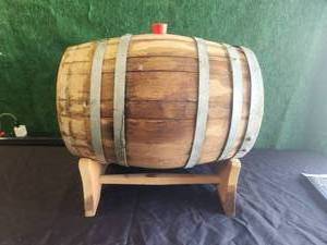 lot 22 image: Balcones wine barrel with stand