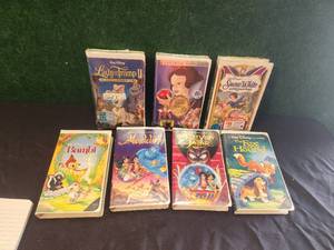 lot 133 image: Selection of Disney VHS movies - 3 unopened
