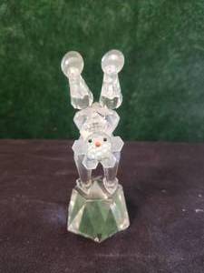 lot 138 image: Crystal Clown - signed and numbered - 1985