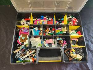 lot 164 image: Stanley container full of Legos