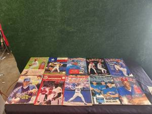 lot 175 image: Selection of Rangers programs and magazines