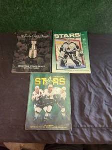 lot 176 image: Selection of Dallas Stars programs