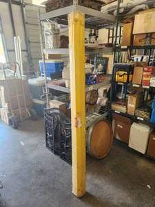 lot 218 image: Uline - H-2309Y - 6 plastic yellow parking stop