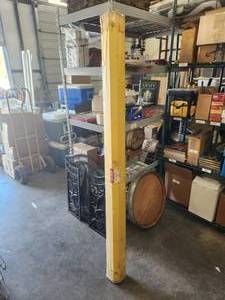 lot 220 image: Uline - H-2309Y - 6 plastic yellow parking stop