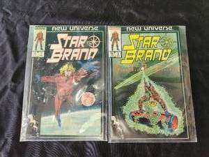 lot 39 image: Marvel - Star Brand - New Universe comics - 1 and 2
