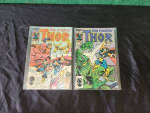 lot 54 image: Marvel comics - Thor - 357, 358
