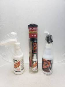 lot 73 image: Lot of Slip 2000 Gun Cleaning Supplies.  Includes 725 Degreaser (16oz), .40.45 Extreme Pistol Cleaning Kit & EWL Weapon Lubricant (16oz)