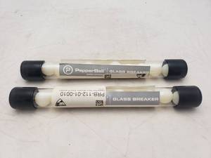 lot 105 image: Lot of 2 PepperBall Glass Breaker Solid Projectiles 10 Count