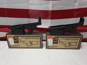 lot 706 image: AERO Precision M5 .308 Lower Receiver - QUANTITY 2 - BID IS TIMES THE QUANTITY