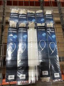 lot 624 image: 10 Packs of Monadnock Disposable White Spare Cuff - 10 Cuffs Per Pack (100 Total)
