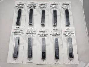 lot 559 image: Lot of 10 MAGPUL M LOK 11 Slot Polymer Rail Sections