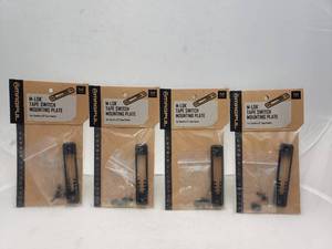 lot 637 image: MAGPUL M LOK Surefire ST Tape Switch Mounting Plate   Black - QUANTITY 4 - BID IS TIMES THE QUANTITY