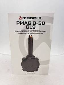 lot 343 image: Magpul PMAG D 50 GL9 Drum for Glock�   Black
