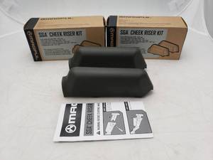lot 408 image: MAGPUL SGA High Cheek Riser Kit .50inch & .75inch   Olive Drab Green - QUANTITY 2 - BID IS TIMES THE QUANTITY