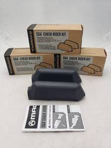 lot 630 image: MAGPUL SGA High Cheek Riser Kit .50inch & .75inch   Stealth Grey - QUANTITY 3 - BID IS TIMES THE QUANTITY