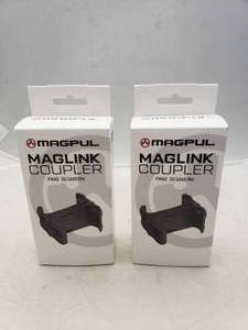 lot 694 image: MAGPUL MAGLINK for PMAGs   Black - QUANTITY 2 - BID IS TIMES THE QUANTITY