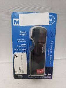 lot 696 image: Mace Sport Pepper Spray OC Pepper 12ft Range