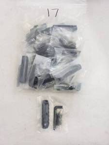 lot 733 image: Lot of 17 3 5 Slot Handguard Rail Sections