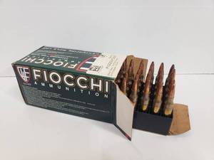 lot 455 image: Fiocchi Extrema .223 REM 50gr Varmint Grenade (223VGNT) Ammo - 50 Rounds Per Box