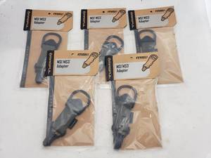 lot 193 image: MAGPUL MS1 MS3 Single Point Paraclip Adapter Ranger Green - QUANTITY 5 - BID IS TIMES THE QUANTITY