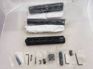 lot 410 image: NWS BCM Gunfighter 9 MCMR M LOK 5.56MM Aluminum Rail - Black - QUANTITY 3 - BID IS TIMES THE QUANTITY