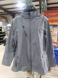 lot 763 image: DSG Arms Welded Soft Shell Jacket   Womens - Womens-xtra-large - Grey
