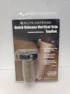 lot 783 image: Elite Defense Quic Release Vertical Grip - FDE